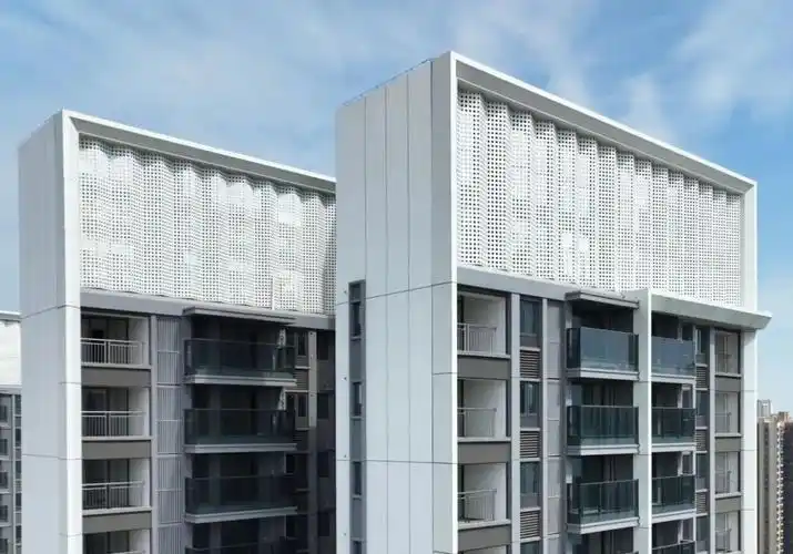 公建化住宅立面——纯粹,干净的处理手法!