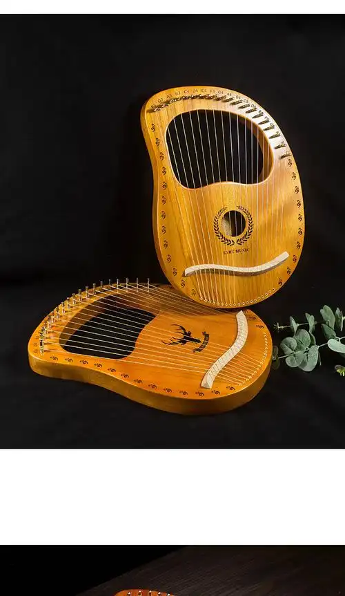 小竖琴19弦莱雅琴21音箜篌小众乐器便携式简单易学lyre琴女生自学