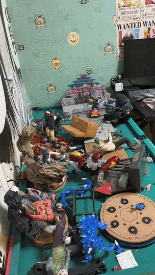 直接离婚男子满屋手办收藏被毁这样的老婆比熊孩子还可怕