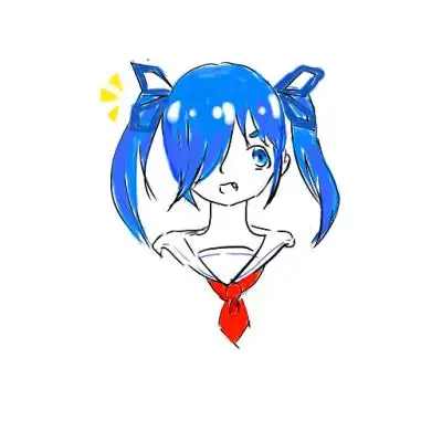 刚开始压根儿不会看着电脑手动笔画