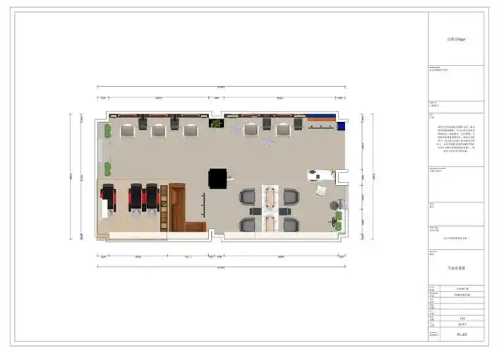 兰州交大对面坏男孩理发店室内设计
