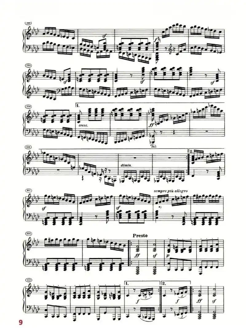 热情奏鸣曲第三乐章 #五线谱 #钢琴 - 抖音