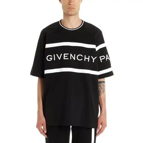 纪梵希 20年春夏 服装 男性 男士短袖t恤 bm70ku3002【正品 价格