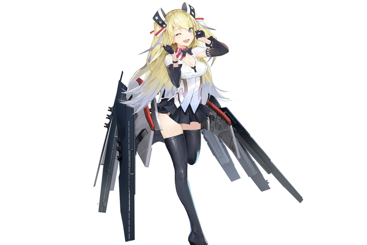 /p> p>萨拉托加是一名合众阵营的ssr级航母舰娘,原型为美国列克星敦