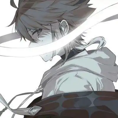 黑白头像动漫男生冷酷帅气男孩头像霸气