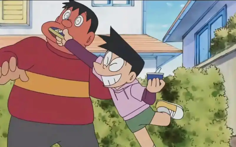 最强小夫到处欺负小伙伴们,连胖虎都被打服了