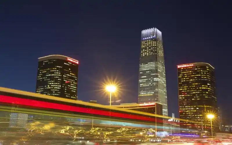 首都北京夜景
