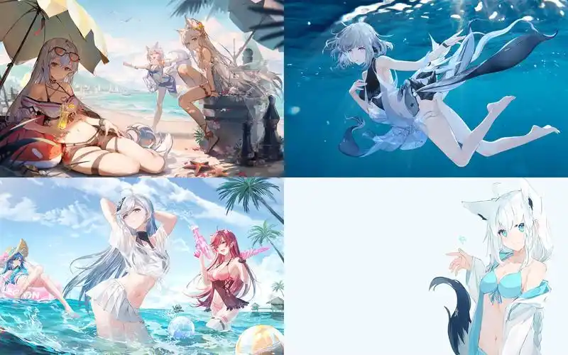 【wallpaper engine】泳装少女类壁纸推荐