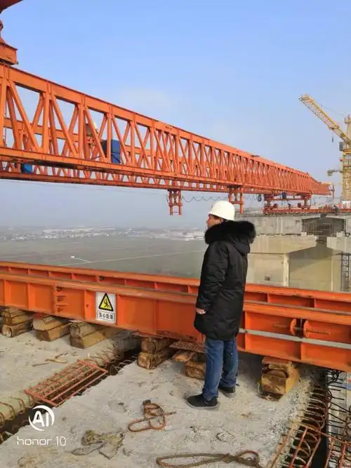 zjg3标58跨架桥机过孔