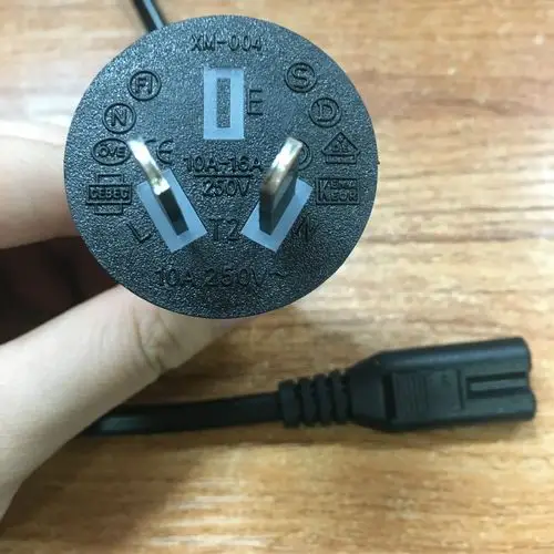 厂家直销 1.5米澳大利亚电源线 澳规 澳洲2插电源插头线 8字尾-阿里巴
