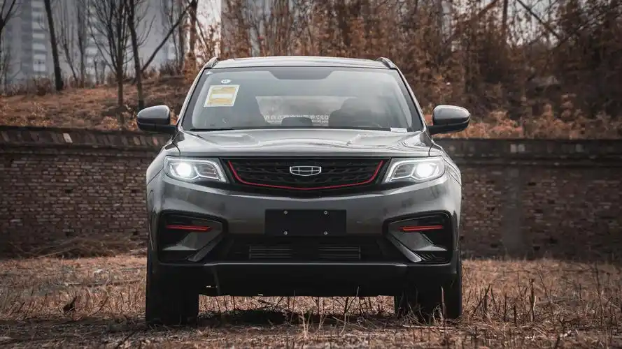 静态实拍吉利博越亚运版:更细分的选择