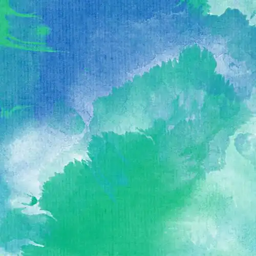 水蓝绿水彩背景