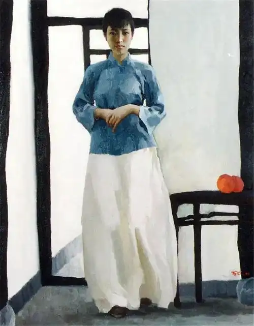 谭涤夫 1993年树林 曹吉冈 1997年栅栏前 孙凤达 1992年静物 何卫