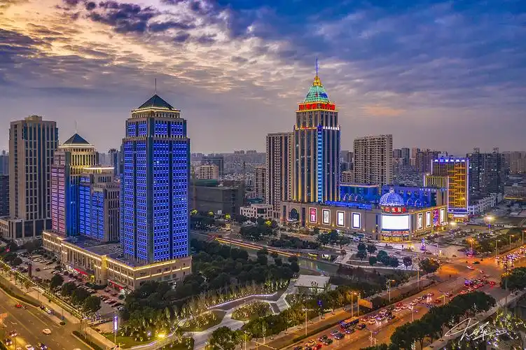 苏州相城区元和夜景