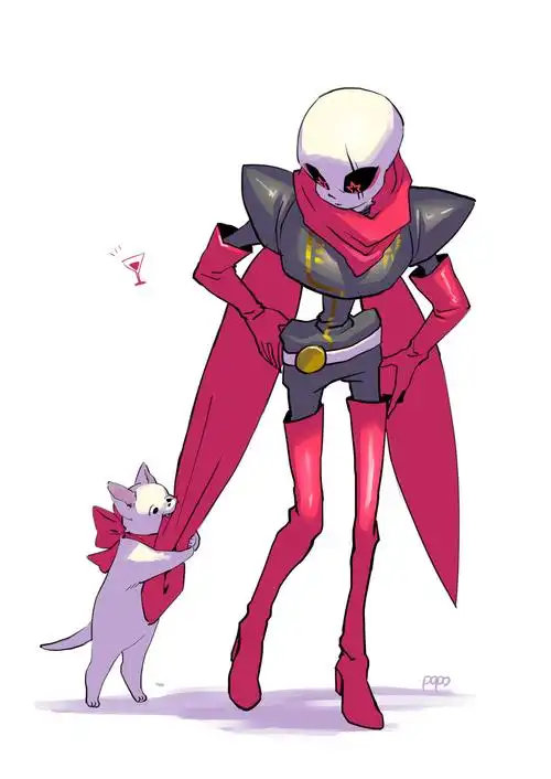 传说之下2设精美人物图包fellswapgold篇