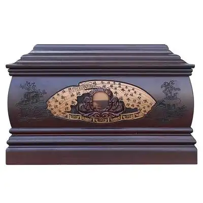 骨灰盒实木男用保护护盒世人置放盒子制作丧葬骨灰盒