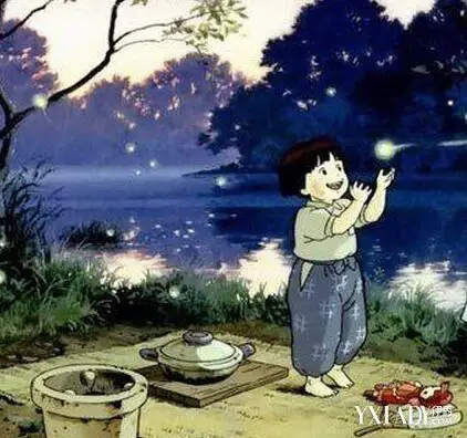 重温悲离童话萤火虫之墓宫崎骏让萤火虫化作尘埃