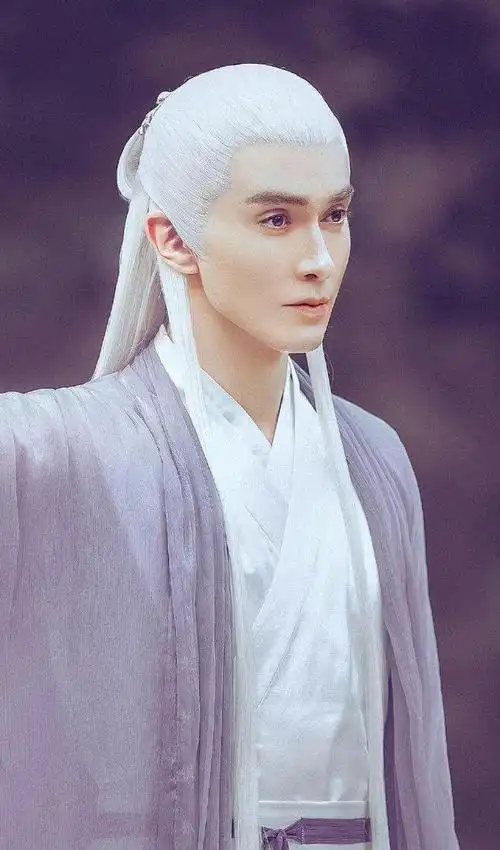 紫衣白发东华帝君