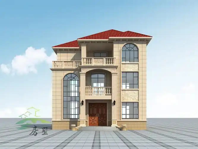 别墅设计:三层欧式别墅,打造皇家宫殿体验,享受高贵人生!