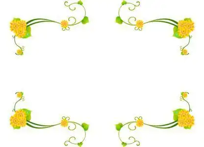 手抄报花边小雏菊父亲节手抄报花边手抄报花边设计手抄报空白处点缀