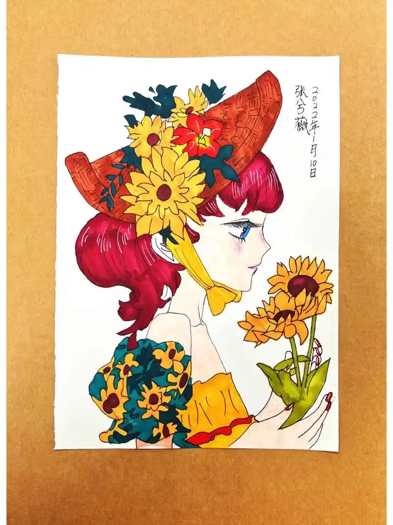 儿童绘画分享|8岁小张同学绘画作品合集 一天一进步