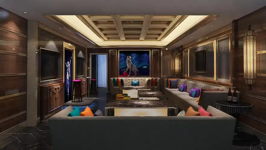 糖果树ktv现代简约装修效果图