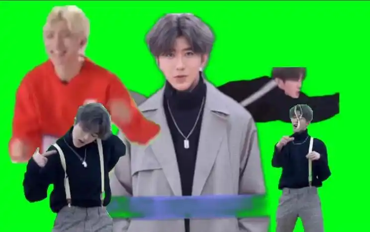 蔡徐坤绿幕素材合集