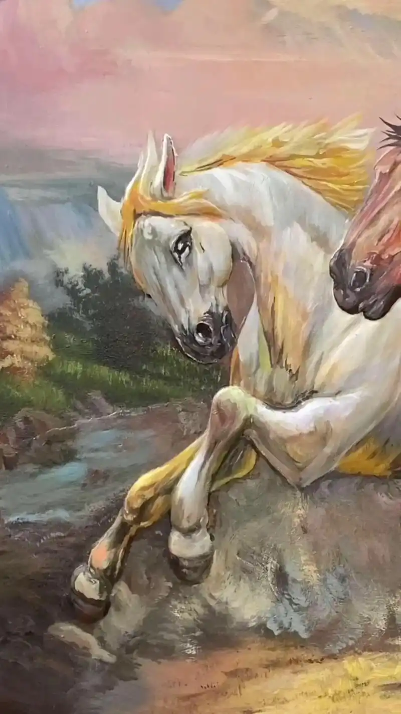 千里龙驹飞如天,天马行空制高远.# - 抖音