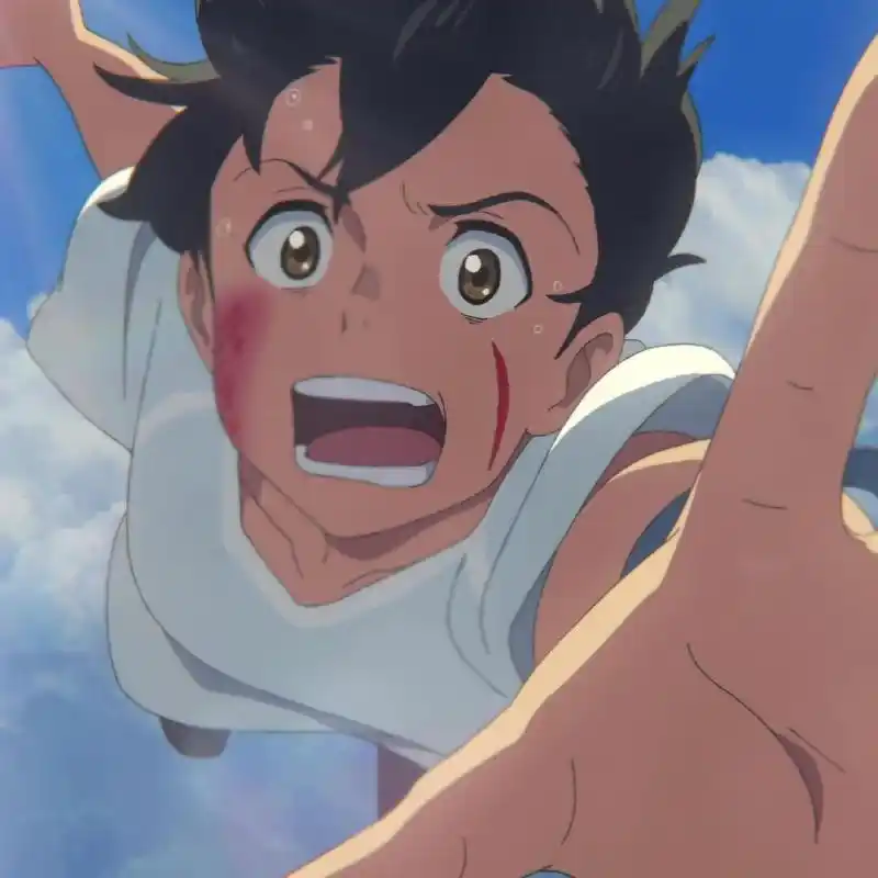 《天气之子》天野阳菜和森岛帆高,动漫头像情头自剪分享