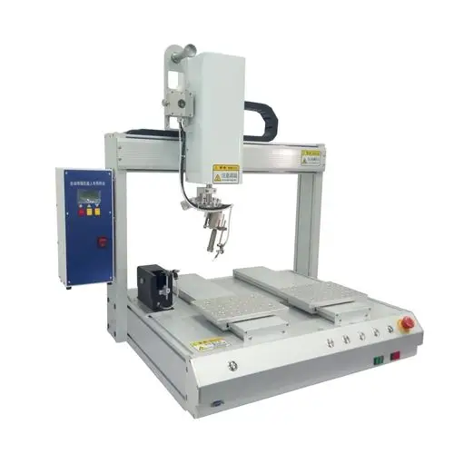 1.工厂全自动加锡点焊机设备介绍