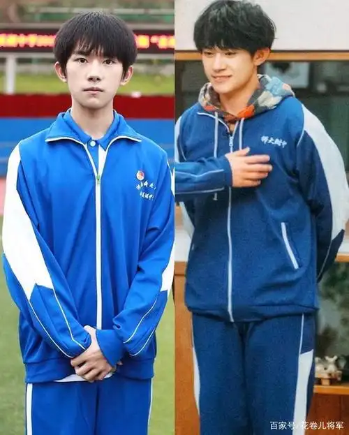 何炅帮易烊千玺实现心愿:千玺弟弟校服对比照前后变化大!