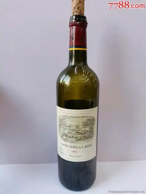 法国原装进口拉菲红酒瓶
