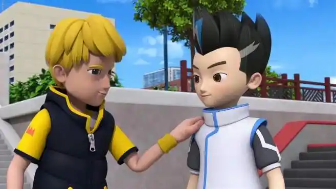 魔幻陀螺:龙威帅气来袭,给灵动兄弟提醒战术问题,真是厉害-母婴亲子