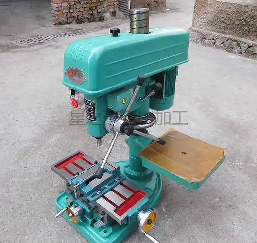 定做工业级台式钻攻两用机钻床台钻攻丝机攻牙机钻铣床小型铣床zs4112