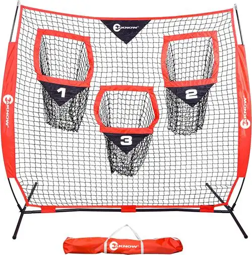 7x7橄榄球训练器投球网 提高投掷准确度训练网体育运动练习网