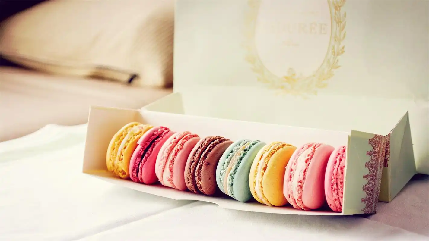 甜蜜可口马卡龙高清电脑壁纸图片下载