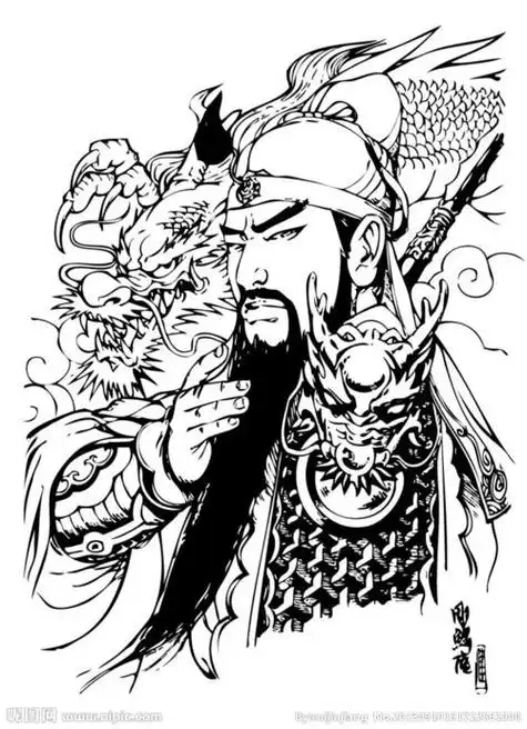 关羽怎么画简笔画 关羽怎么画简笔画又帅