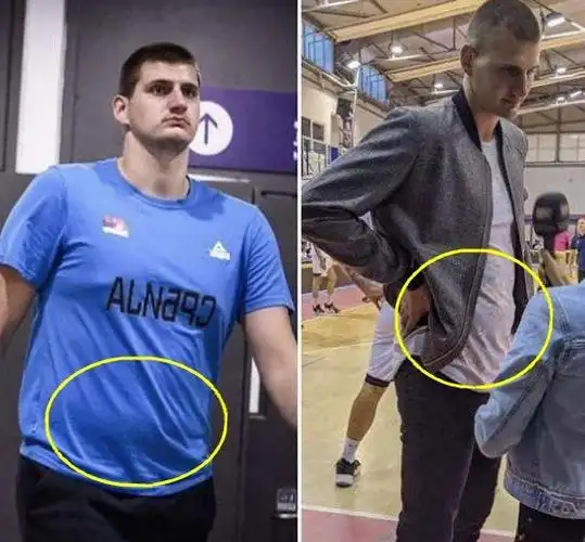 可是现在球迷们发现约基奇在这三个月里居然神奇地完成了减肥