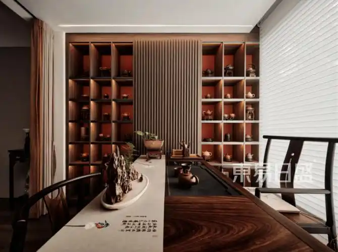 茶室装修效果图