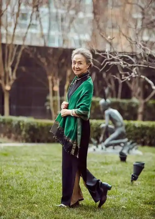 吴彦姝奶奶的旗袍穿搭look分析_气质_老年人_洗涤
