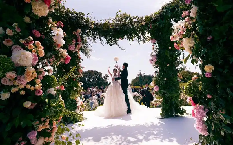 张若昀唐艺昕婚礼现场