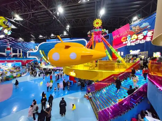 北京老牌游乐园,比环球影城便宜好玩,灯光秀表演年味十足_欢乐谷_项目