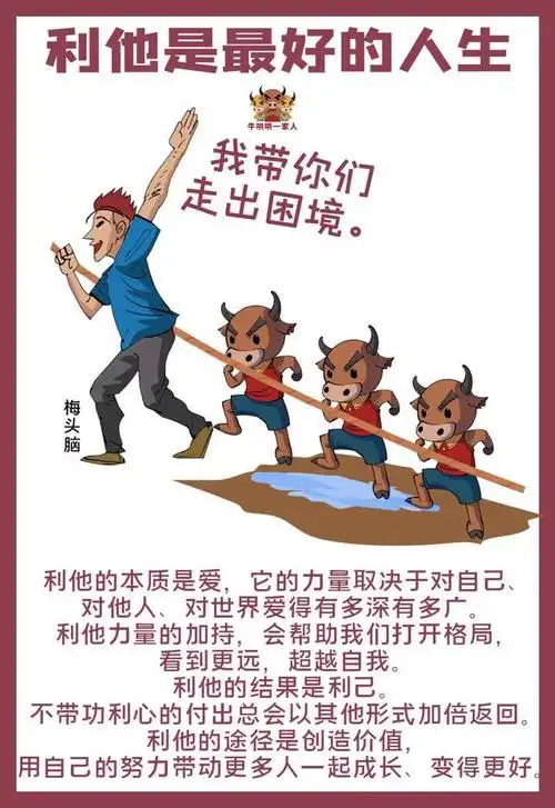 利他思维是优秀的人必备的思维之一,利他最大的收获就是利己.