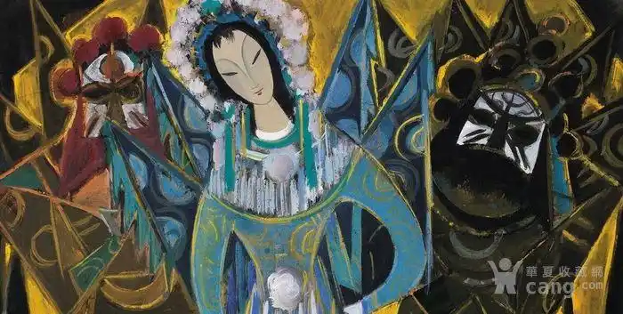 林凤眠杨门女将之穆桂英