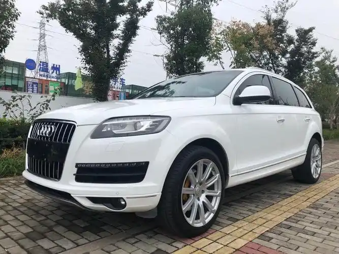 温州2012年6月奥迪奥迪q72012款30tdi领先型白色手自一体
