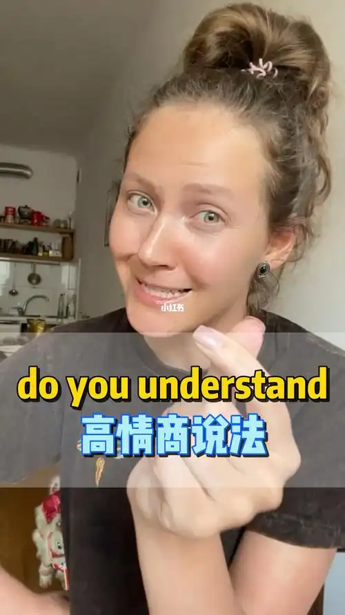 doyouunderstand的高情商说法