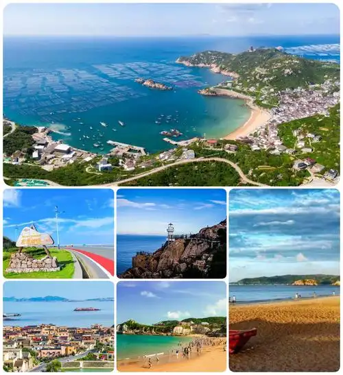 lh311 纯嵊泗列岛 渔家乐出海捕鱼 基湖海滨金沙滩浴场 环岛打卡游