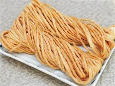 粗条和细条的油炸金丝馓子技术配方