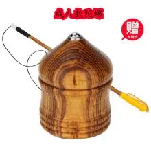 梦多福 陀螺健身 实木陀螺青少年中老年儿童成人健身木质大坨螺冰嘎