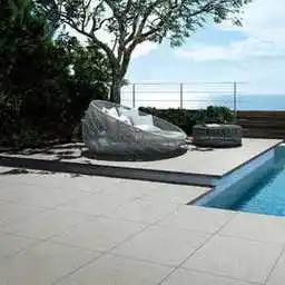 火烧面生态地铺石18mm石英砖加厚地板砖仿石瓷砖室外别墅花园庭院